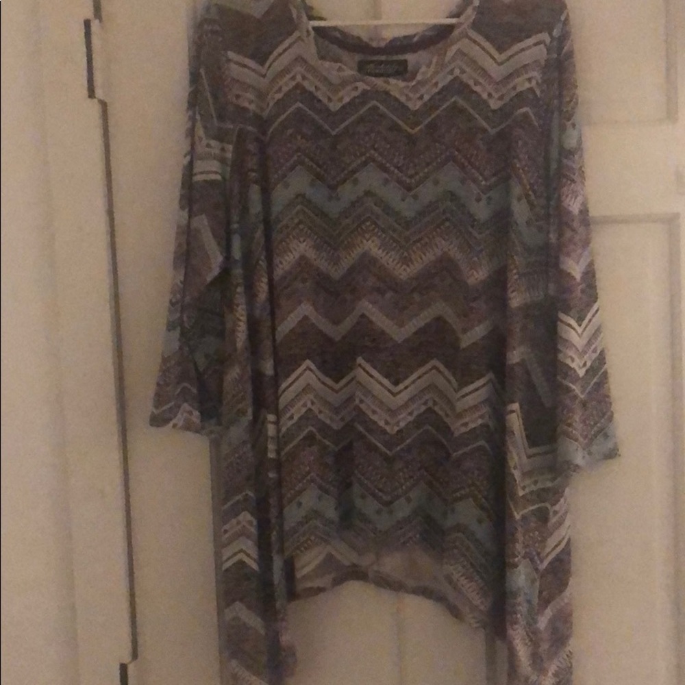 3/4 sleeve knit top